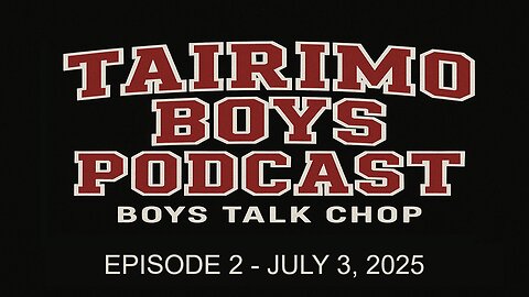 Ryan at Dallas Comic Con, AI Storytelling, Current Movies | Boys Talk Chop | Tairimo Boys Podcast