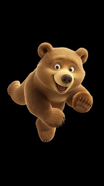 "Majestic Presence: Bear in the Wild"