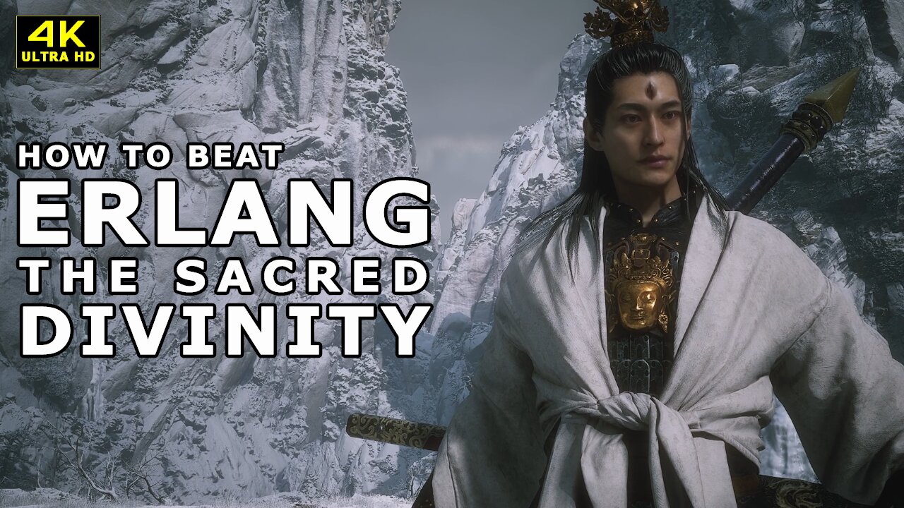 BLACK MYTH WUKONG - HOW TO BEAT ERLANG THE SECRED DIVINITY | BOSS FIGHT