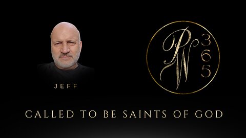 Called to be saints of God