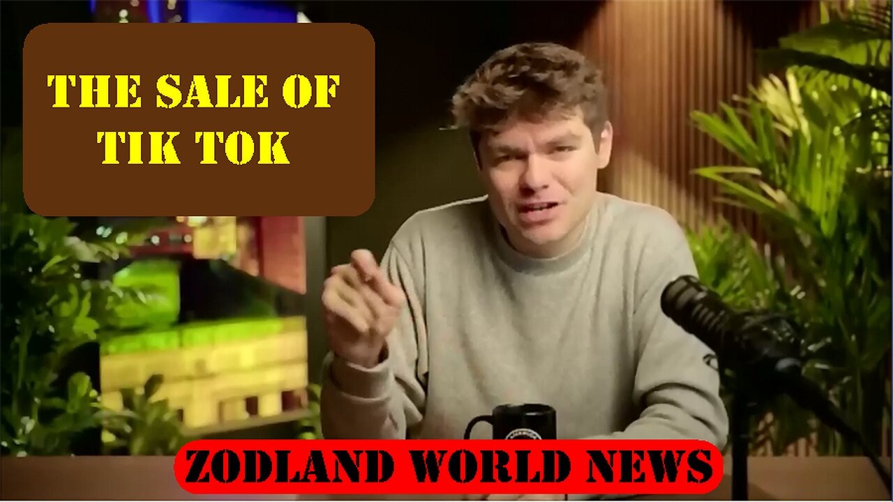 ►🔴 The Sale of TikTok | Nicholas J. Fuentes