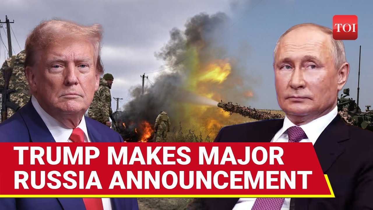 Trump's New Russia Announcement On Cam; 'Soldiers Surround...' | Zelensky Cries
