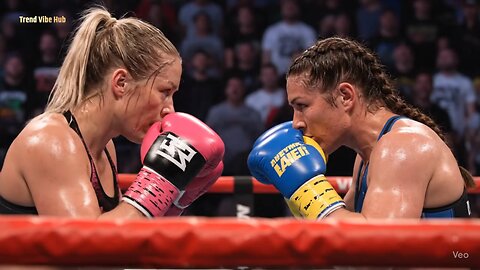 "Epic WWE-Style Women’s Boxing Match: Blonde vs. Brunette Showdown 2025"