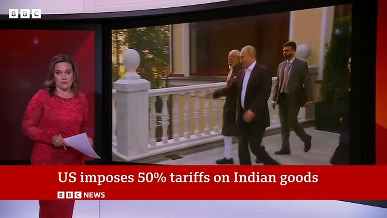 US President Trump's 50% tariff on India kicks in
