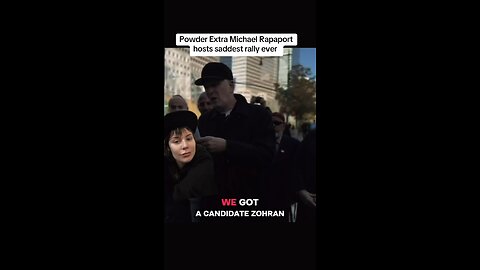 HUMILIATING: Michael Rapaport Hosts Saddest Rally Ever