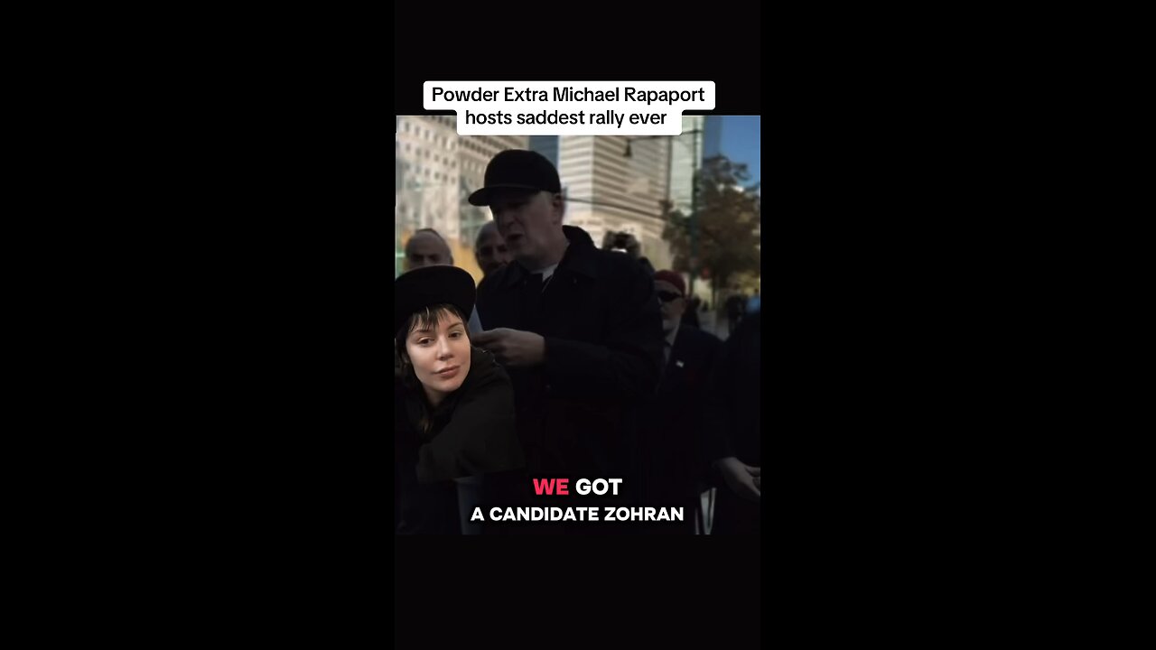 HUMILIATING: Michael Rapaport Hosts Saddest Rally Ever