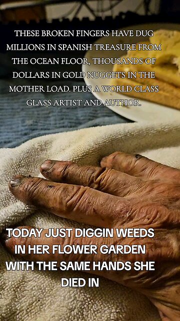 Hard working hands been around the world