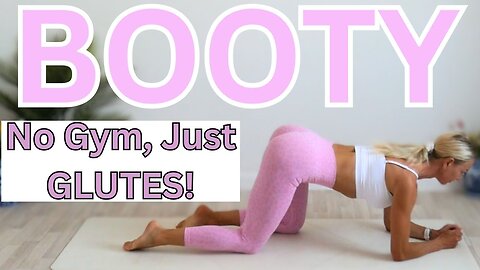 10 MIN Booty Workout, NO GYM JUST GLUTES, Grow Your Glutes FAST!, Best Booty & Glutes Workout,