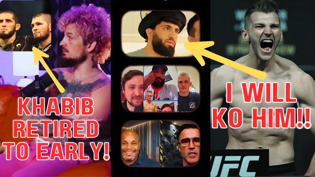 Dan Hooker & Arman Tsarukyan Face Off! Suga on Khabib, DC & Chael feel for JDM! Bryce Claims P4P #1