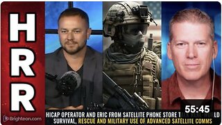 HiCap operator and Eric from Satellite Phone Store talk real-world survival, rescue and military use of advanced satellite comms