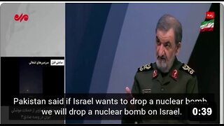 Pakistan told Iran that “if Israel drops a nuclear bomb in Tehran, we will drop a nuclear bomb on them.”