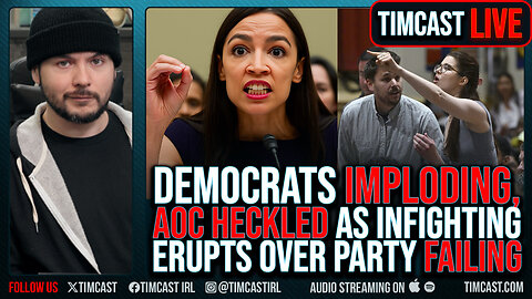 Democrats IMPLODING, AOC HECKLED As Infighting Erupts Over Party FAILING