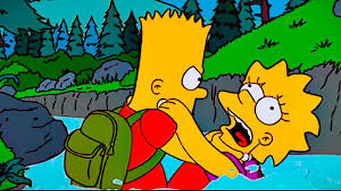 BART TRIED TO DROWM LISA _ THE SIMPSONS