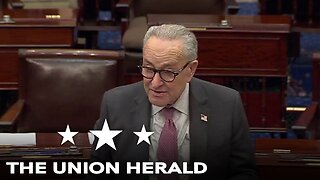 Senate Democratic Leader Schumer Delivers Remarks on the 35th Day of the Government Shutdown