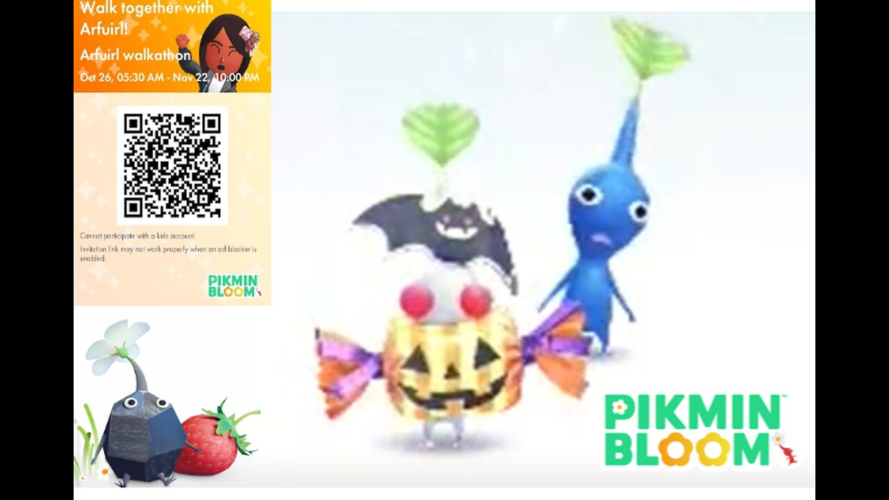 Pikmin Bloom | Party walk + some gameplay