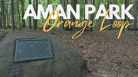 MONUMENTS at Aman Park, Orange Loop | Hike POV, ASMR