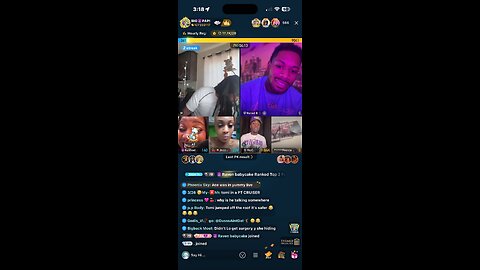 Tomi K gets caught slipping by jazzy Cherry (BIGO LIVE)