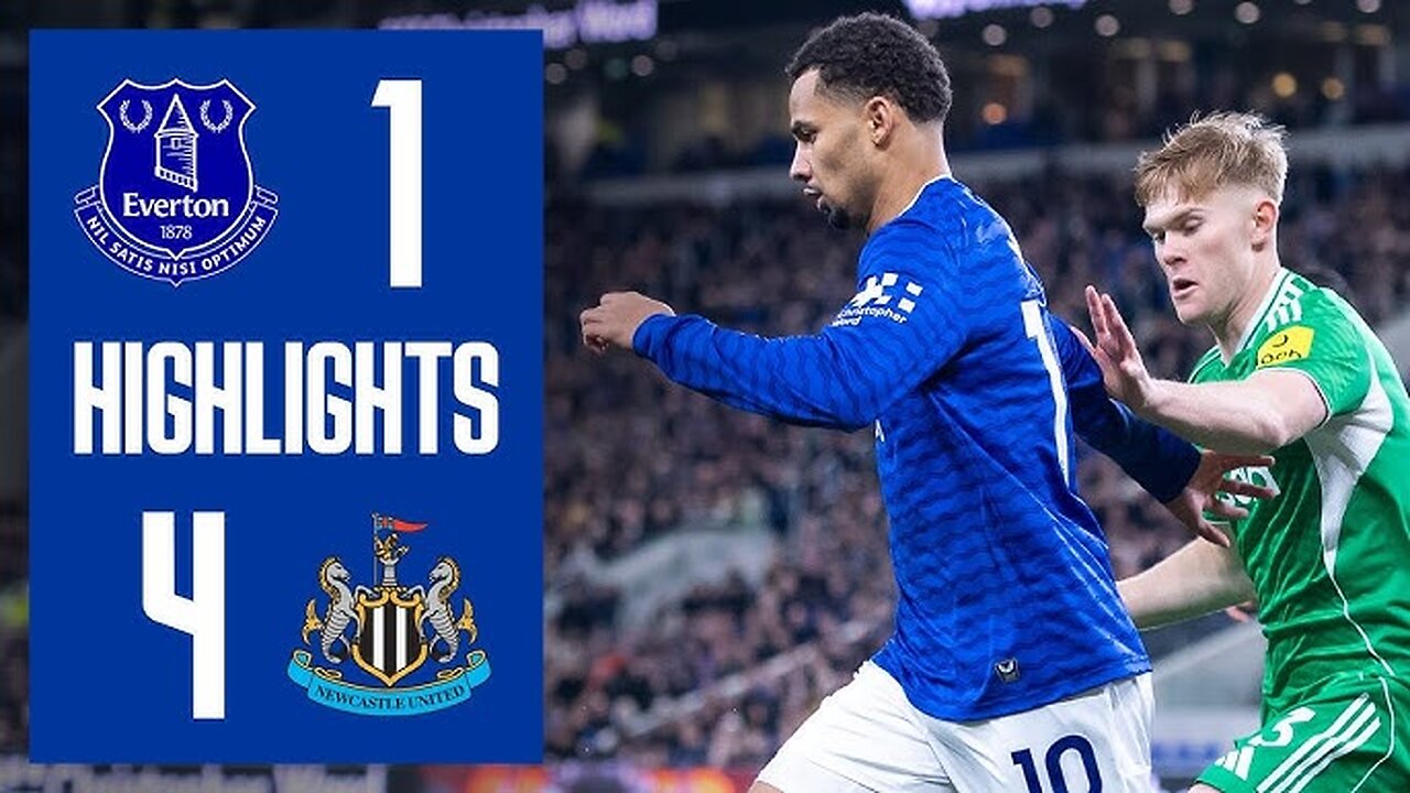 Everton vs Newcastle United game highlights