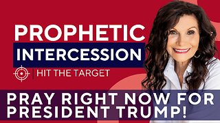 PRAY RIGHT NOW FOR PRESIDENT TRUMP | Prophetic Intercession with GINGER ZIEGLER