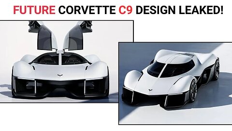 British-Designed Corvette Revealed! GM's Stunning New Concept | Future C9 Corvette?