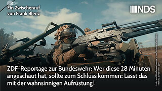 Lasst das mit der wahnsinnigen Aufrüstung! | Frank Blenz | NDS-Podcast