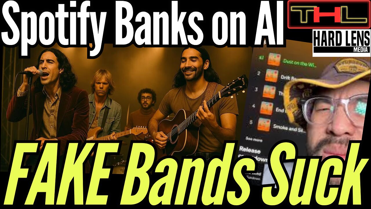 From FAKE Bands to FAKE Trailers, AI is DESTROYING the Entertainment Industry - with HARD LENS MEDIA