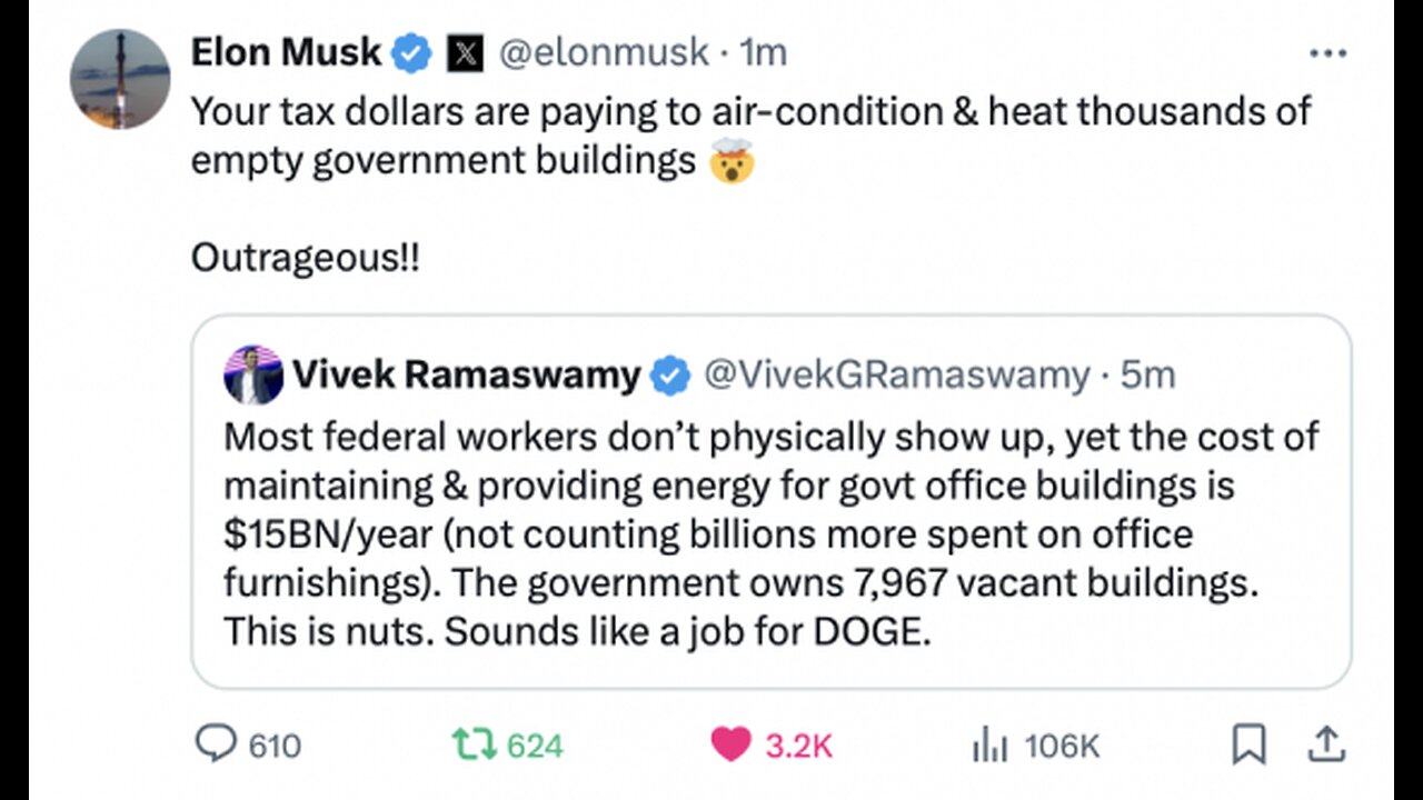 7:23 democrat cult sheep dont want to get rid of government corruption because Trumps DOGE doing it