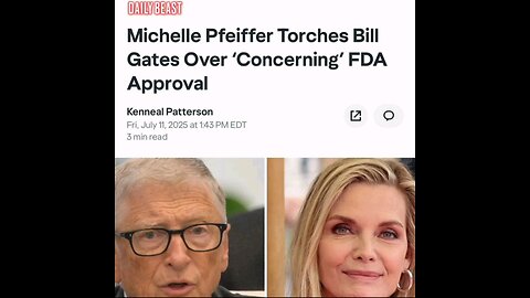 Michelle Pfeiffer Christie Brinkley Vs Bill Gates