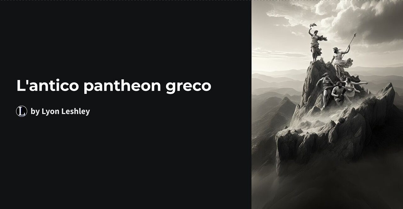 L'antico pantheon greco
