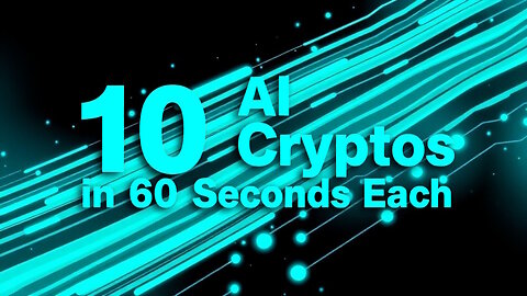 Top 10 AI Coins Explained!!