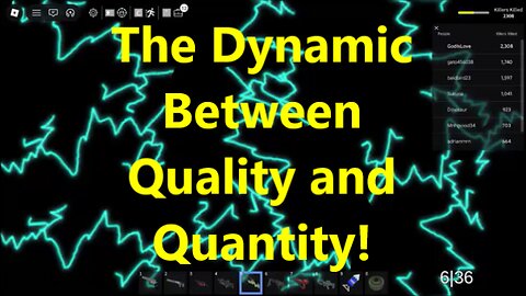 The Dynamic Between Quality and Quantity!