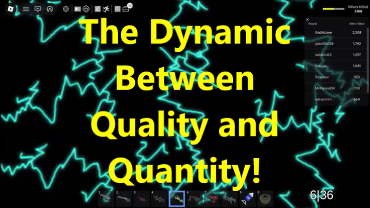 The Dynamic Between Quality and Quantity!