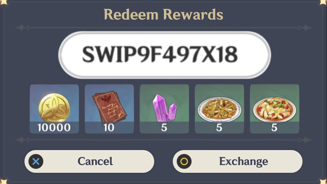 September 10, 2025 ITEM Code (Genshin Impact)