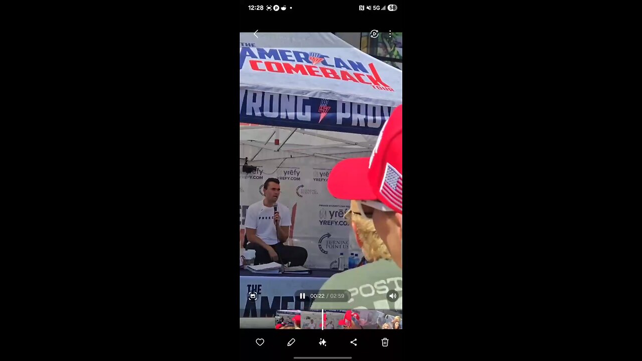 Charlie kirk shot.