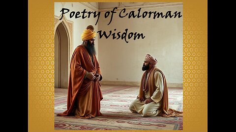 Poetry of Calorman Wisdom (Narnia Song) The Horse and His Boy
