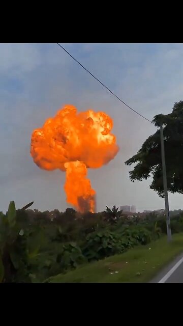 Massive Gas Pipeline Explosion in Putra Heights, Malaysia