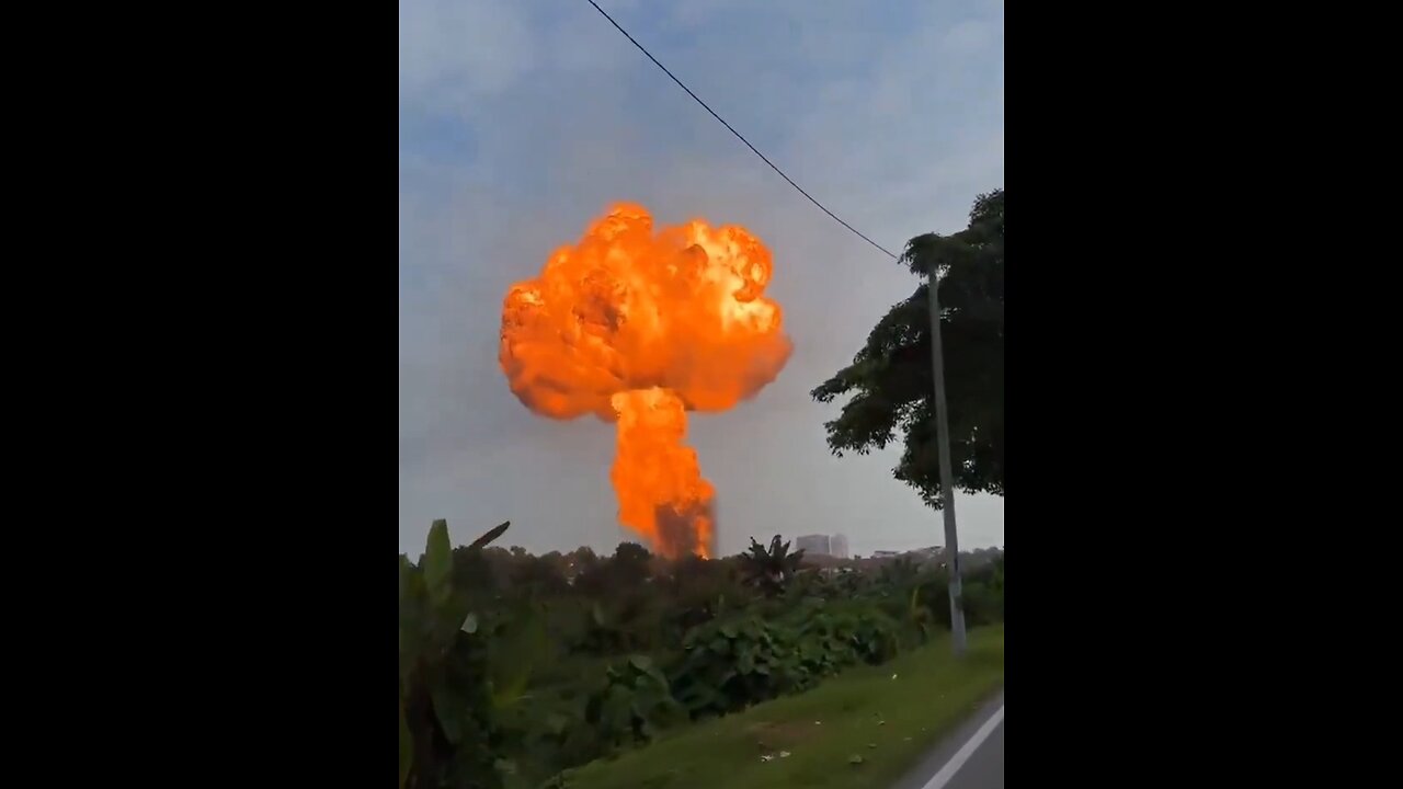 Massive Gas Pipeline Explosion in Putra Heights, Malaysia