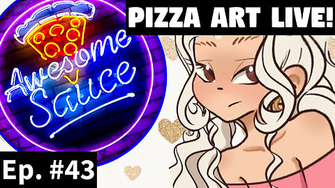 Awesome Sauce PIZZA ART LIVE Ep. #43: Misses Ma’am!
