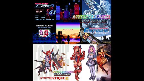 Action Extreme Gaming 2025 - Changeable Guardian ESTIQUE (Nes Homebrew Indie Shoot'em up) [Demo Version]