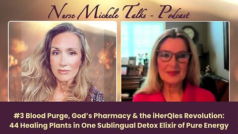 #3 Blood Purge with God’s Pharmacy: 44 Healing Plants in One Sublingual Detox Elixir of Pure Energy