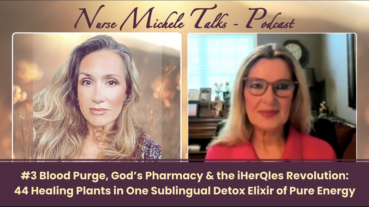 #3 Blood Purge with God’s Pharmacy: 44 Healing Plants in One Sublingual Detox Elixir of Pure Energy