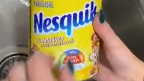 "Shocking Discovery: Live Larvae and Worms Unearthed in Nestle Nesquik!"