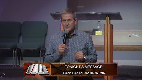 Richie Rich or Poor Mouth Patty