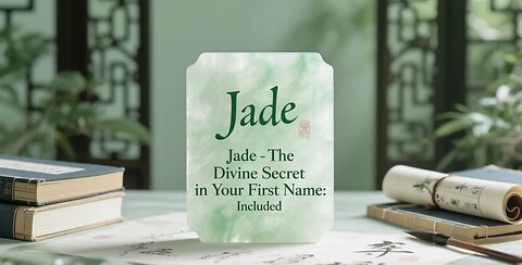 JADE – Le Secret Divin Caché dans Ton Prénom | #spiritualité #nom #tendance