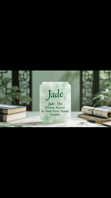 JADE – Le Secret Divin Caché dans Ton Prénom | #spiritualité #nom #tendance
