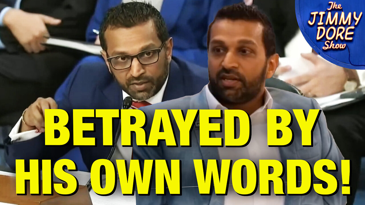 Kash Patel CONFRONTED With His Own Words About The FBI & Epstein!