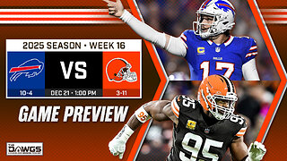 Bills x Browns: Game Preview - How Bad Will The Blowout Be This Week?