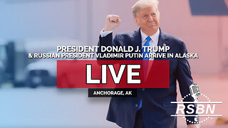 LIVE REPLAY: President Trump and Russian President Putin Arrive in Anchorage, Alaska - 8/15/25