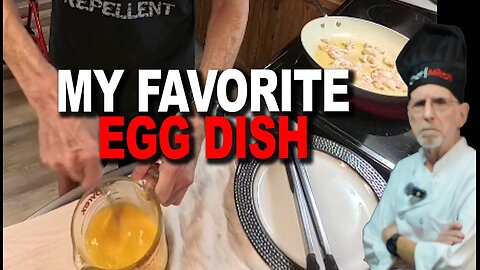 SCRAMBLED EGGS & WILD CAUGHT SHRIMP! High fat, zero carb TREAT!
