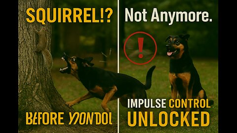 The Squirrel Situation — Mastering Impulse Control Series: The Best Dog Tips: From Chaos to Calm